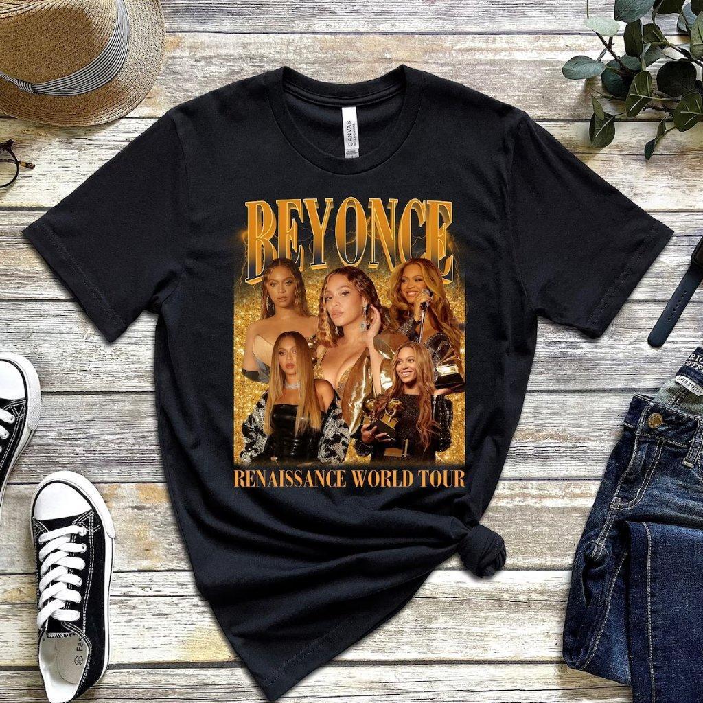 Beyonce Renaissance 2023 World Tour Tee  Vintage 2023 Beyonce Shirt  Beyonce